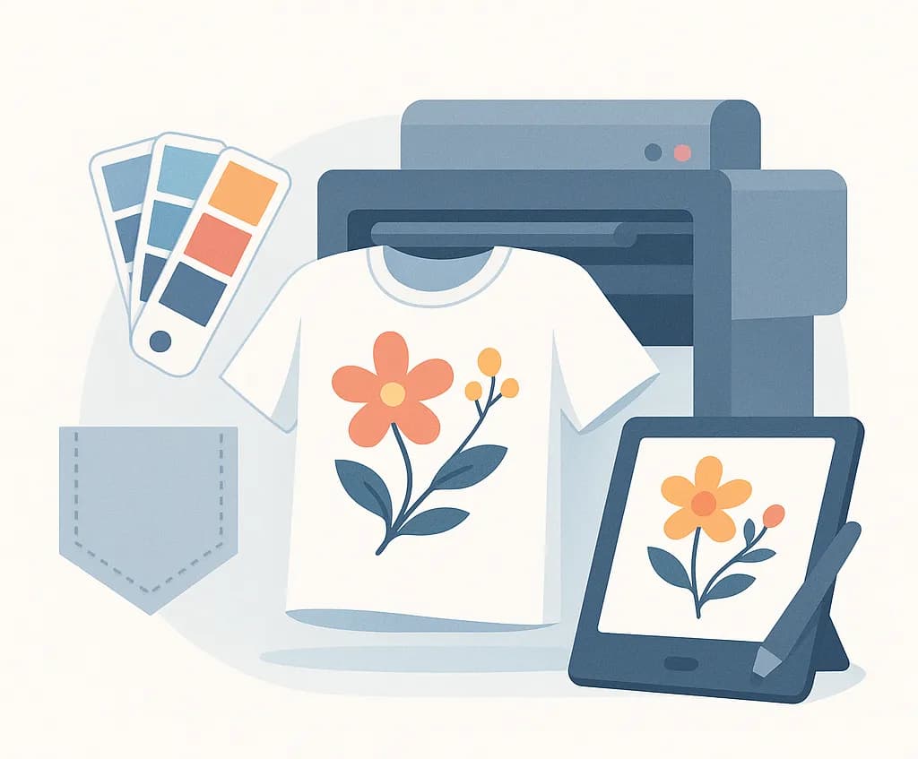 Printing Process Display Image